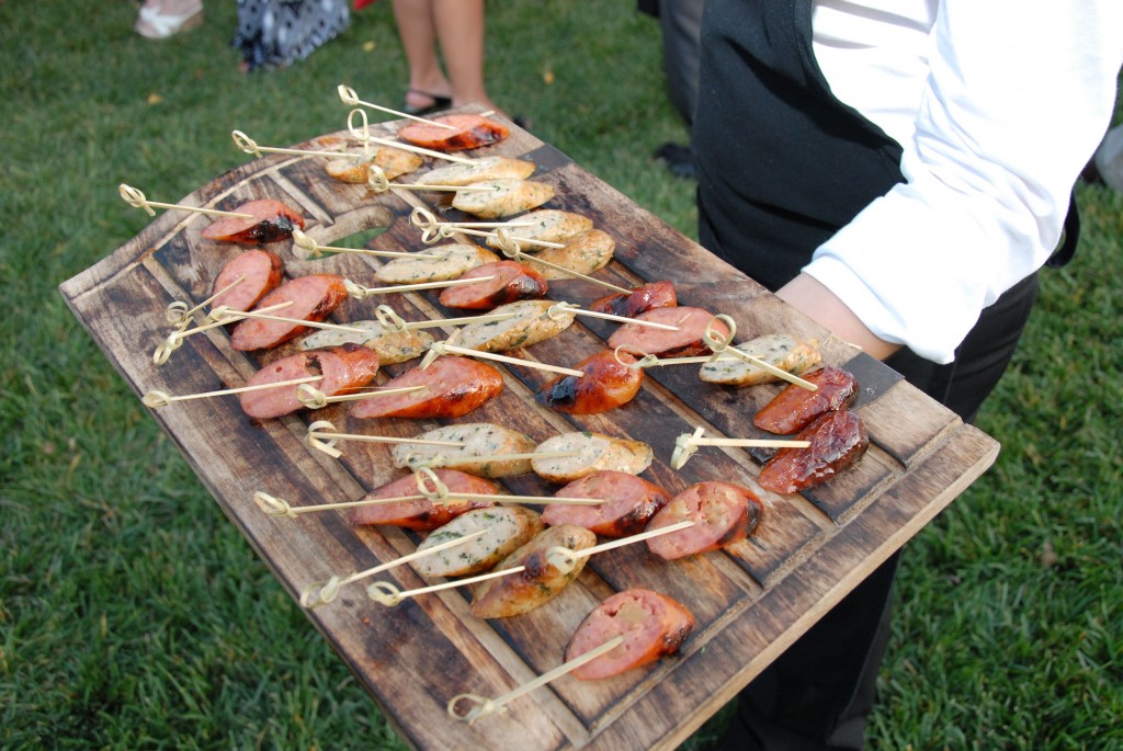 Assorted locally-made sausages